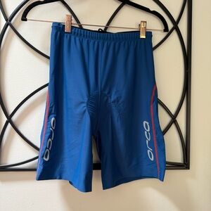 Women's Blue Athletic Shorts